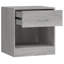 Doraville 1 Drawer Bedside Table-87842792