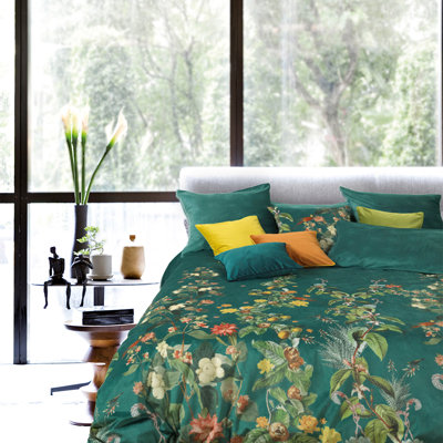 Sikorski Satin Floral Duvet Cover