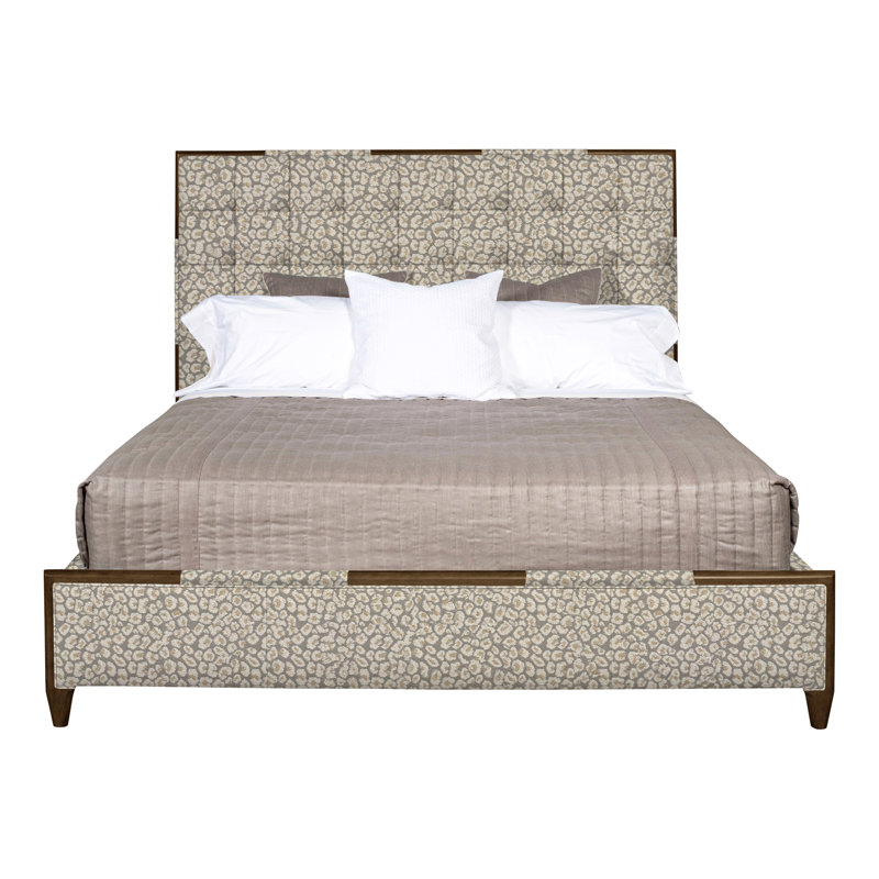Thom Filicia Home Chatfield King Bed, Instant Parchment, Havana