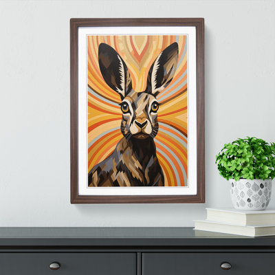 Hare Op - Framed Print