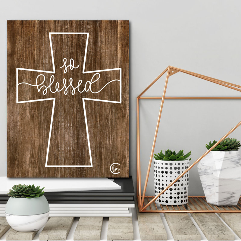Blessed Gallery Wrapped Canvas Decorative Accent