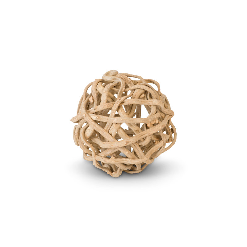Vine Ball Sculpture, 20" H x 20" W x 20" D