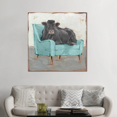 " Moo-ving In IV - Black " by Ethan Harper