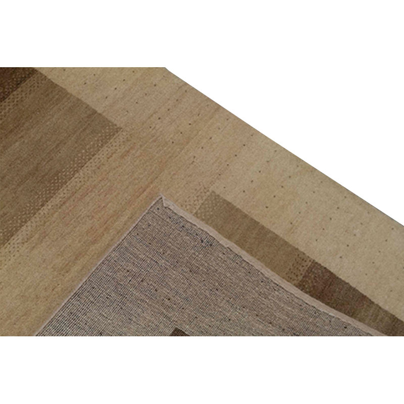 Hand-Knotted High-Quality Beige Area Rug