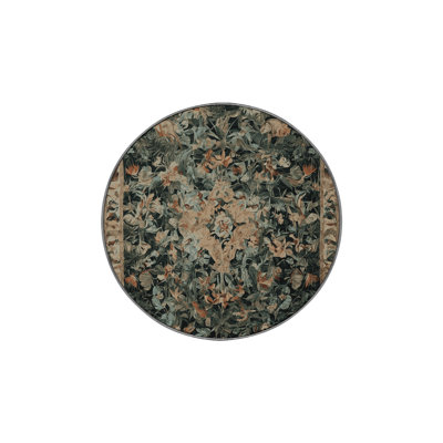 Machine Washable Brown Area Rug