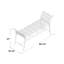 Banc de jardin en métal Kyel-15477479