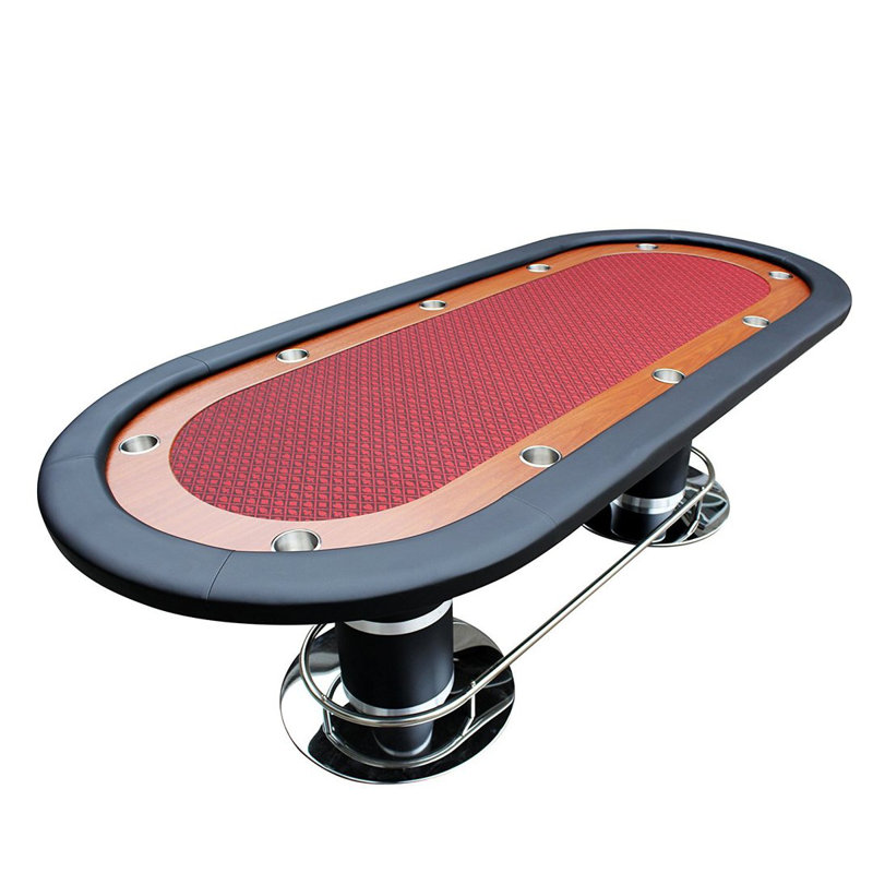 Table de poker 96 po Knight # 70 Plus, Rouge