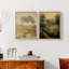 «Vintage Landscape LXI», impression giclée sur cadre - ensemble de 2-1023871511-1023871507