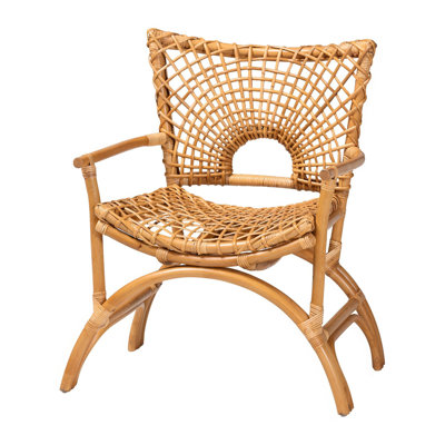 Natural Rattan Arm Chair