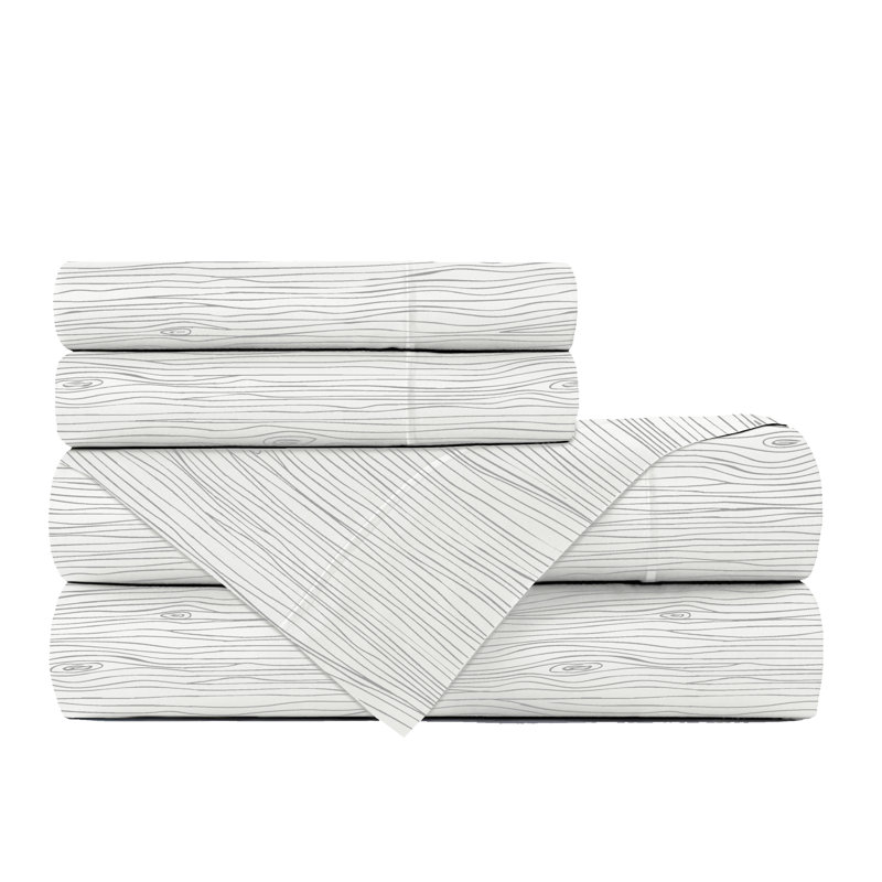 Ensemble de draps 100% coton Chieko
