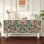 Pattern solid wood simple storage cabinet