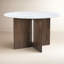 Stanley Dining Table White Marble