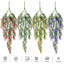 Lot de 2 plantes artificielles d'automne en lavande suspendue, faux lierre, 75 cm-88578026