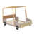 Wood Car Bed with Pillow, Ceiling Cloth-875296575