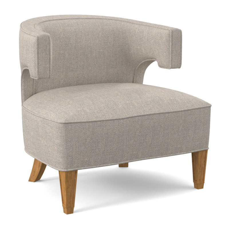Laurel Barrel Chair, Amber, Libby Linen