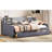 Twin Velvet Upholstered Bed With Storage - Gray Color, Functional Drawers, Construction Size Upholstery-838372860