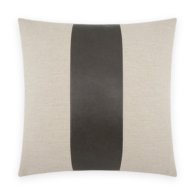 Rodeo Pillow Cover & Insert, Gray, Square 22"