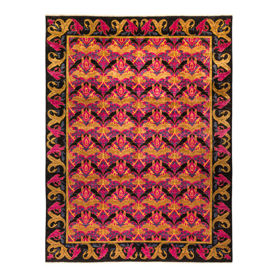 Arts & Crafts One-of-a-Kind 8' 10" X 11' 10" Hand Knotted Area Rug