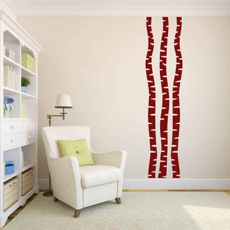 Plants & Flowers Wall Decal, Cranberry