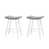 Boucle grise / base blanche est en rupture de stock