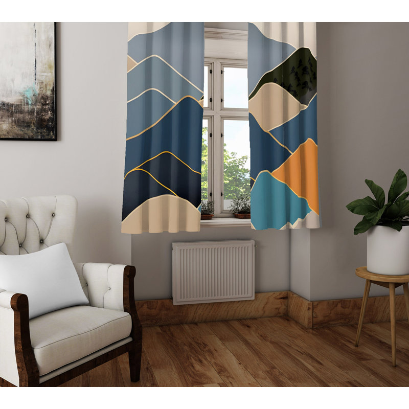 Rideau en polyester Bolich, L 40 po x L 61 po
