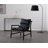 25.5" Wide Faux Leather Armchair Accent Chair with Soild Wood Framed-1857965668-1857965669
