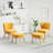 Upholstered Side Chair with Ottoman-2017370346