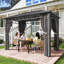 2 x 3(m) Wall Mounted Metal Pergola
