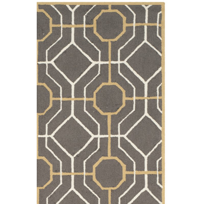 Naya Hand Hooked Performance Geometric Rug
