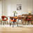 Afra 21.26'' W Swivel Polyester Upholstered Dining Arm Chair (Set Of 2)-1850992424