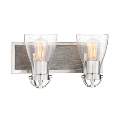 Éclairage pour meuble-lavabo 2 lumières Dormody