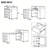 Extendable Kitchen Island with Extra-Long Folding Top-969162689