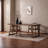 Rectangular Brown Solid Wood Dining Table-226723993