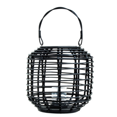 Bourbeau Wicker Tabletop Lantern