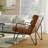 Cacey Faux Leather Armchair (Set of 2)-101462044