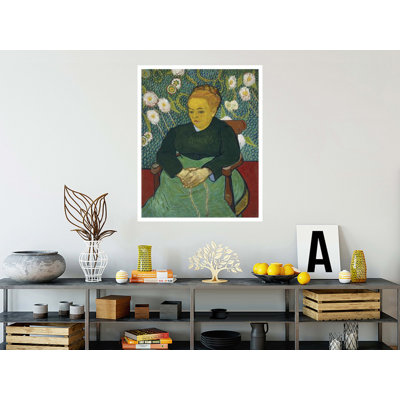 Berceuse: madame Augustine Roulin berçant un berceau (La Berceuse) par Vincent van Gogh - Estampe numérique