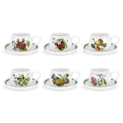 Pomona 6 Piece Cups & Saucers Set
