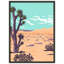 Reproduction d'affiche de Joshua Tree - paysage désertique, impression sur toile de parc national de Joshua Tree - œuvre de paysage de désert de cactus - décor de voyage Southwest-87817132-87817135