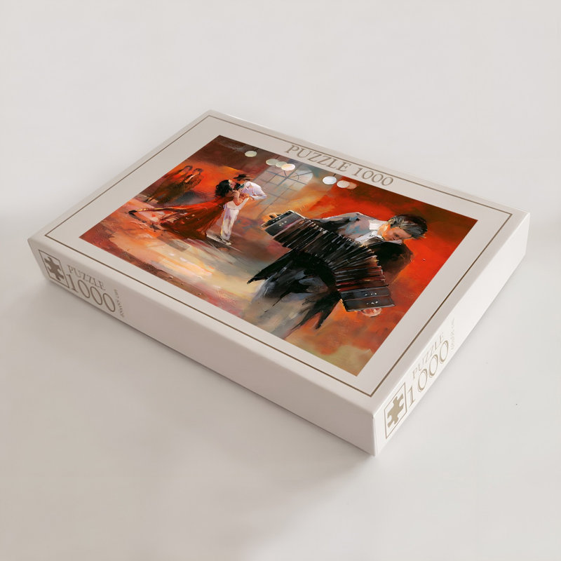 Casse-tête 1000 pièces, 26,8 po x 18,9 po | Conception 100% carton de haute qualité et éclatante | Parfait pour le plaisir en famille, le soulagement du stress et les jeux éducatifs | Cadeau pour adultes et enfants | Dimensions de la boîte: 13,2 po x 9,1 po x 2,0 po