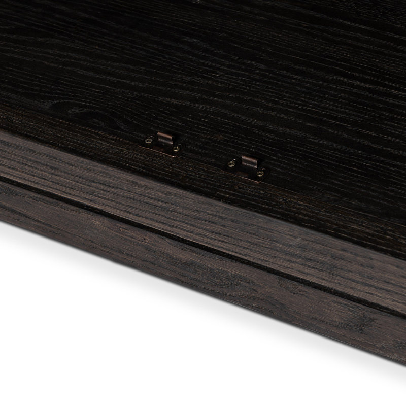 Hepburn Wide Cabinet-Dark Anthracite Oak, Dark Anthracite Oak Veneer