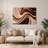 Gradient Abstract 34 Beige Metal Wall Art-2037123841
