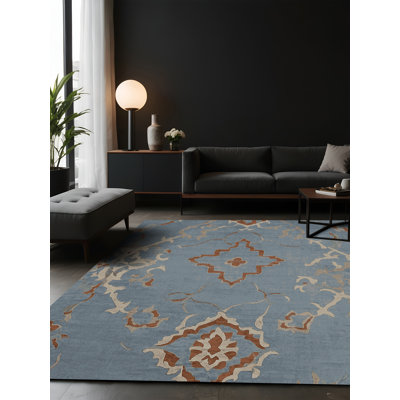 Silky Soft Plush Gray Area Rug