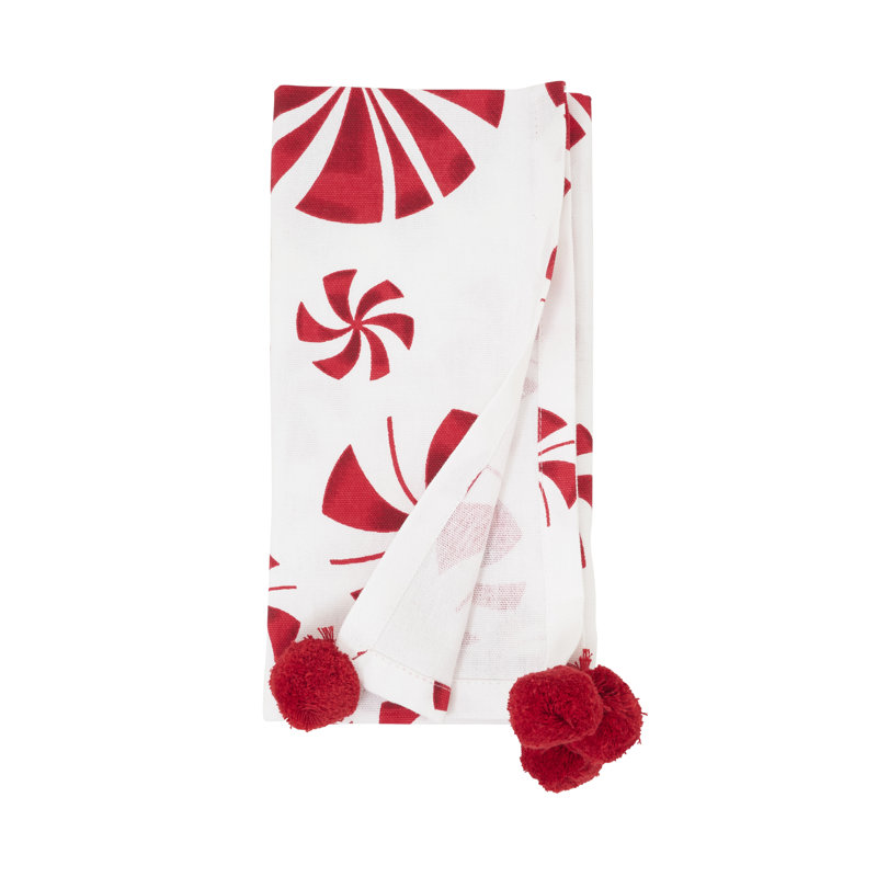 Serviette Peppermints (ensemble de 4)