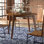 Osya Extendable Round Solid Wood Dining Table