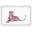 « pink cheetah »-impression d’art graphique sur papier encadrée-50107375