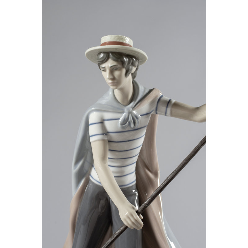In the Gondola Couple Figurine