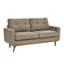 Large style contemporain de 67,7 po, revêtement, chameau, matériau de conversation Mid-Century moderne, couleur chameau, tache de thé