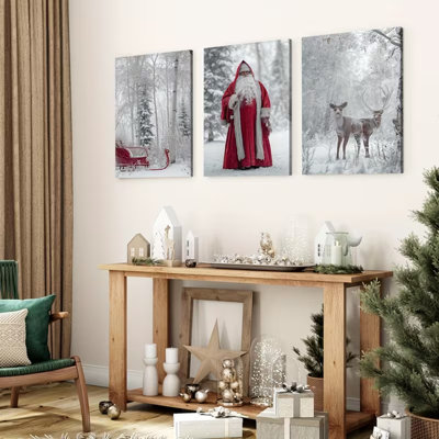 3 Piece Wrapped Canvas Print