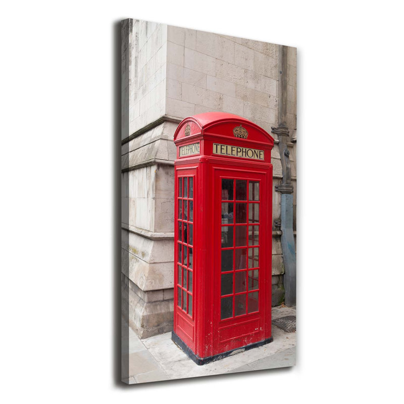 London - Wrapped Canvas Print