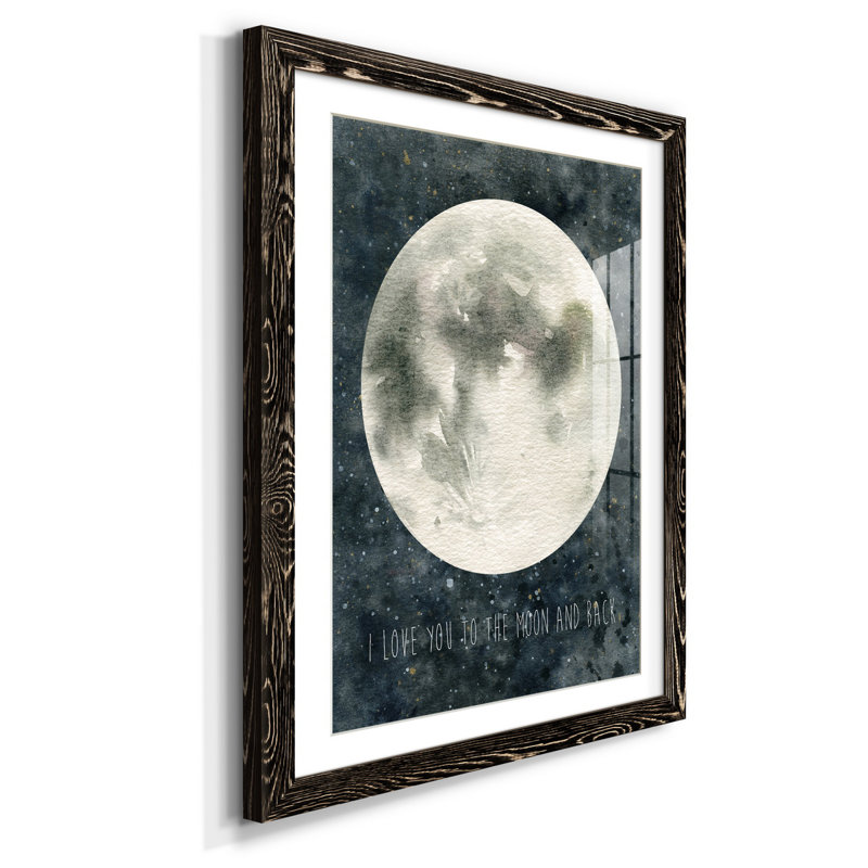 Fields II - Cadre photo, reproduction d'art sur papier, H 31,5 po x l 23,5 po x P 1,5 po, Noir